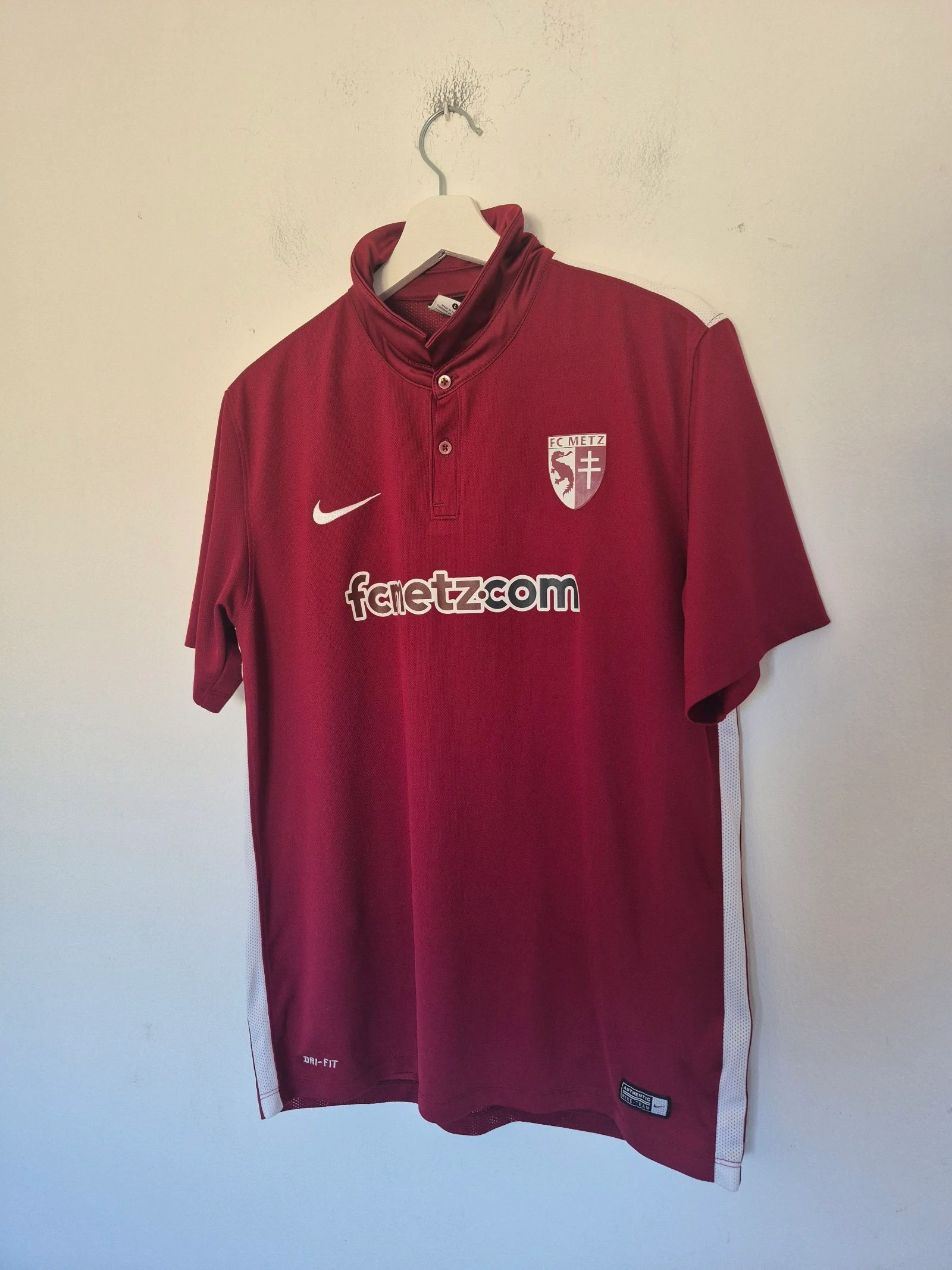 Maillot FC Metz 14/15 Nike Tamanho G – photo 3